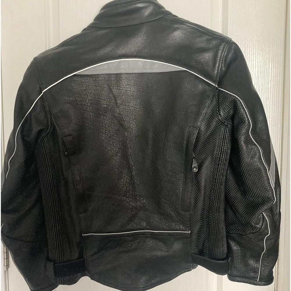 X Element Leather Motorcycle Jacket - image 2